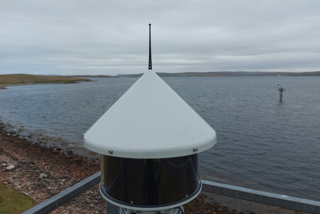 Newly installed sectored navigation light