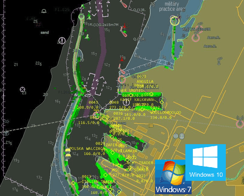 VTS HMI Screenshot with Windows logos